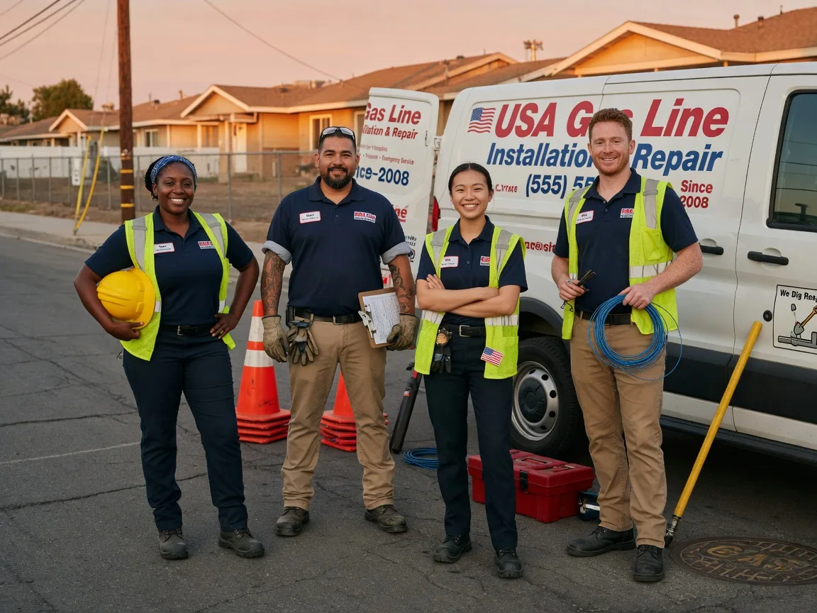 Gas Line Installation company in Belle Haven, VA